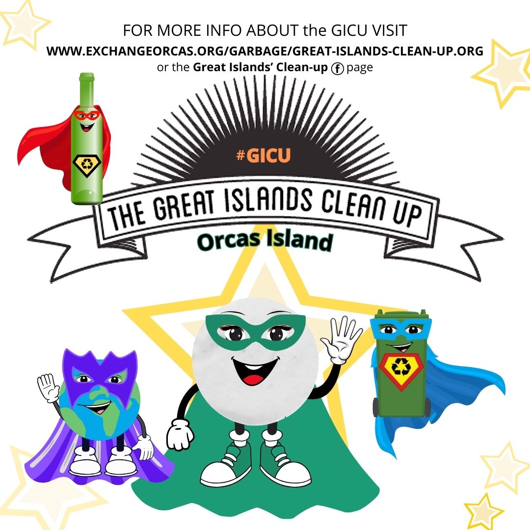 Great Islands Clean-up Orcas Island